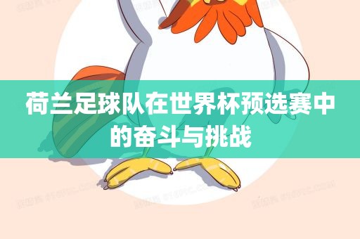 荷兰足球队在世界杯预选赛中的奋斗与挑战