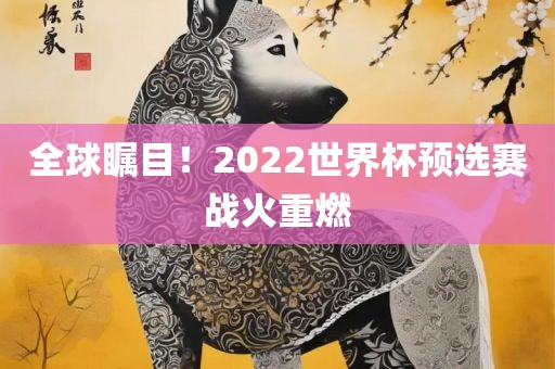 全球瞩目！2022世界杯预选赛战火重燃