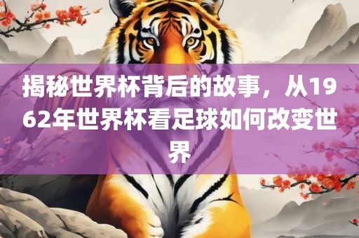 揭秘世界杯背后的故事，从1962年世界杯看足球如何改变世界江门市永晋源无纺布有限公司