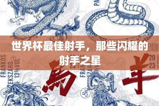 世界杯最佳射手，那些闪耀的射手之星