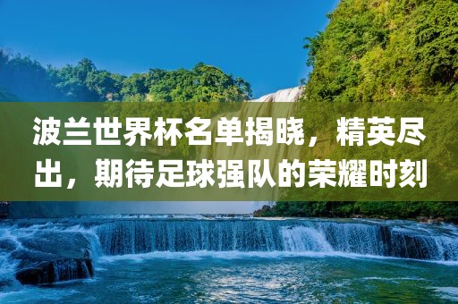 波兰世界杯名单揭晓，精英尽出，期待足球强队的荣耀时刻