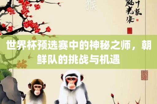 世界杯预选赛中的神秘之师，朝鲜队的挑战与机遇江门市永晋源无纺布有限公司