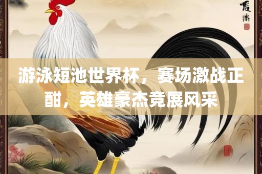 游泳短池世界杯，赛场激战正酣，英雄豪杰竞展风采江门市永晋源无纺布有限公司