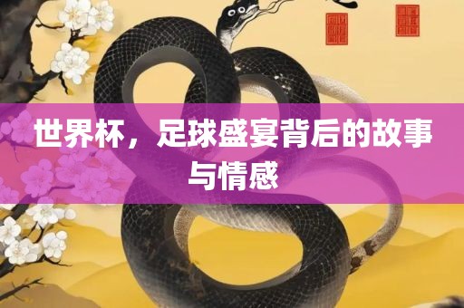 世界杯，足球盛宴背后的故事与情感江门市永晋源无纺布有限公司