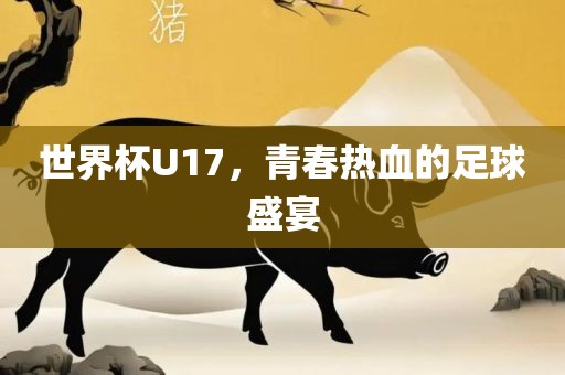 世界杯U17，青春热血的足球盛宴