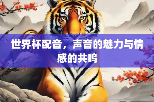 世界杯配音，声音的魅力与情感的共鸣江门市永晋源无纺布有限公司