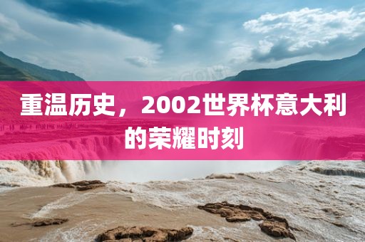 重温历史，2002世界杯意大利的荣耀时刻江门市永晋源无纺布有限公司