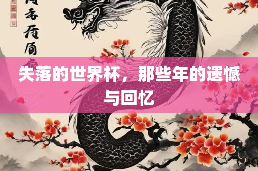 失落的世界杯，那些年的遗憾与回忆
