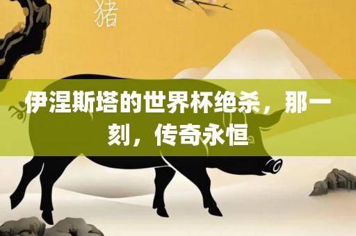 伊涅斯塔的世界杯绝杀，那一刻，传奇永恒