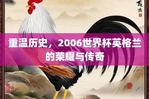 重温历史，2006世界杯英格兰的荣耀江门市永晋源无纺布有限公司与传奇