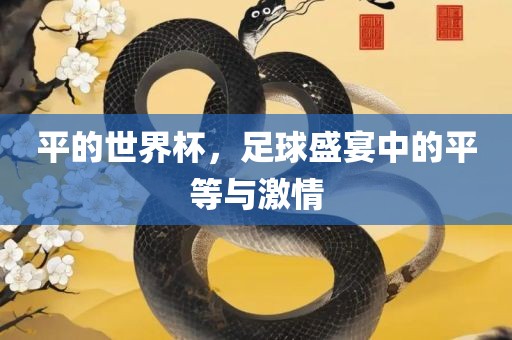 平的世界杯，足球盛宴中的平等与激情江门市永晋源无纺布有限公司