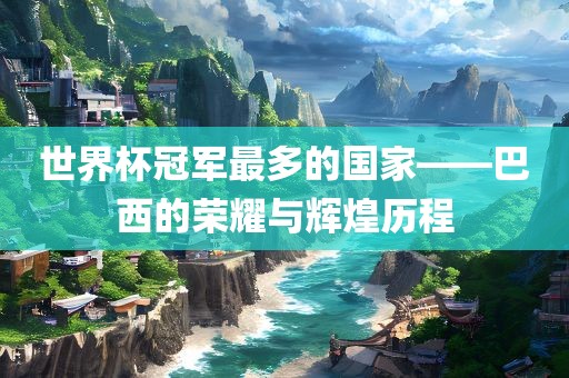世界杯冠军最多的国家——巴西的荣耀与辉煌历程江门市永晋源无纺布有限公司