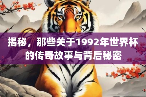 揭秘，那些关于1992年世界杯的传奇故事与背后秘密江门市永晋源无纺布有限公司
