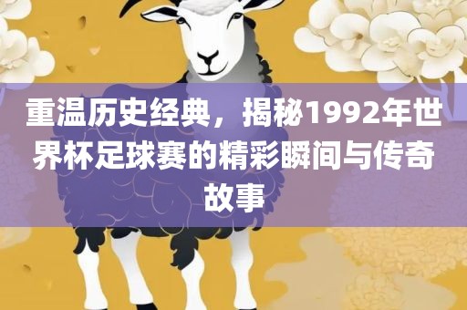 重温历史经典，揭秘1992年世界杯足球赛的精彩瞬间与传奇故事