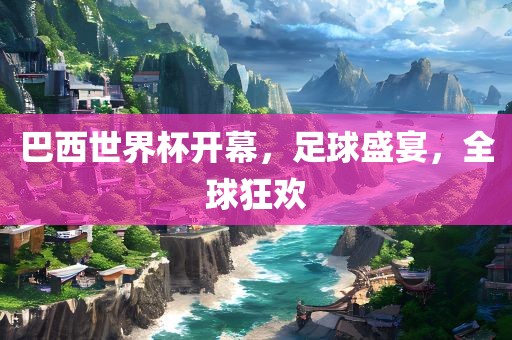 巴西世界杯开幕，足球盛宴，全球狂欢江门市永晋源无纺布有限公司