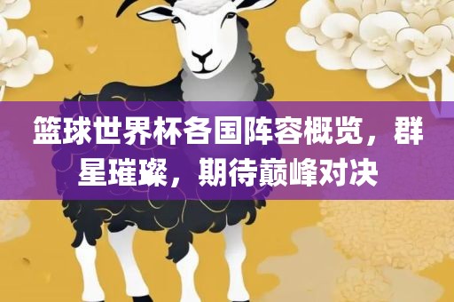 篮球世界杯各国阵容概览，群星璀璨，期待巅峰对决
