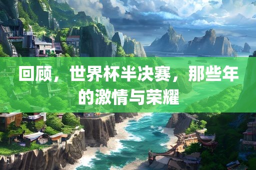 回顾，世界杯半决赛，那些年的激情与荣耀江门市永晋源无纺布有限公司