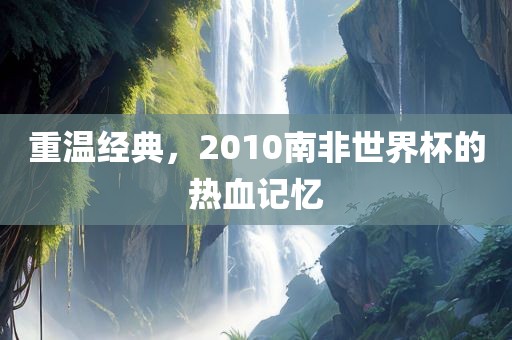 重温经典，2010南非世界杯的热血记忆