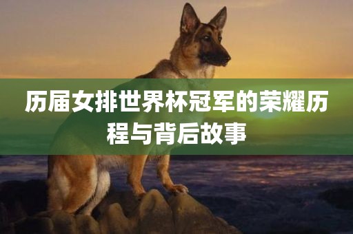 历届女排世界杯冠军的荣耀历程与背后故事