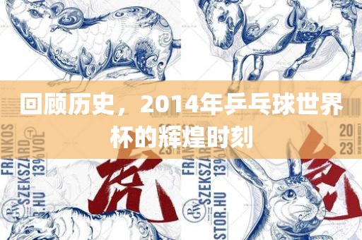 回顾历史，2014年乒乓球世界杯的辉煌时刻