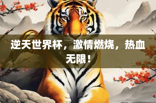 逆天世界杯，激情燃烧，热血无限！