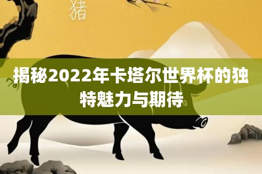 揭秘2022年卡塔尔世界杯的独特魅力与期待江门市永晋源无纺布有限公司