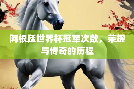 阿根廷世界杯冠军次数，荣耀与传奇的历程江门市永晋源无纺布有限公司
