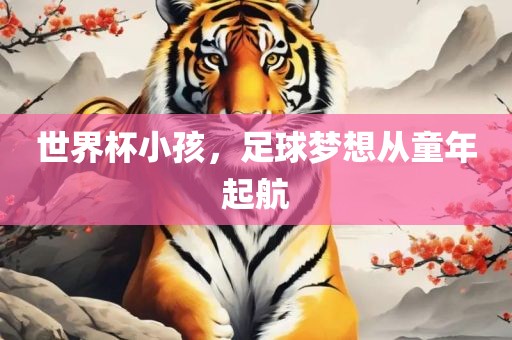 世界杯小孩，足球梦想从童年起航