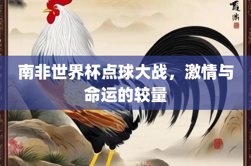 南非世界杯点球大战，激情与命运的较量