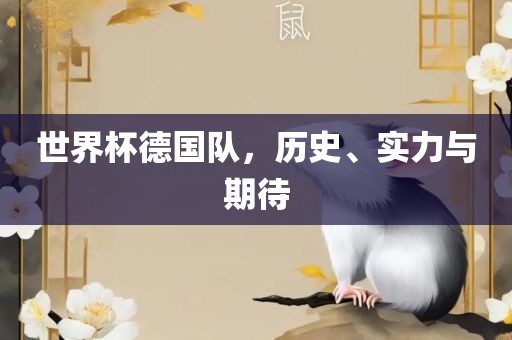 世界杯德国队，历史、实力与期待