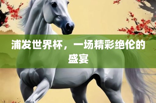 浦发世界杯，一场精彩绝伦的盛宴