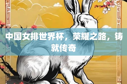 中国女排世界杯，荣耀之路，铸就传奇