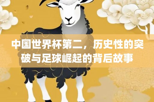 中国世界杯第二，历史性的突破与足球崛起的背后故事