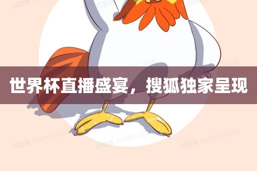世界杯直播盛宴，搜狐独家呈现