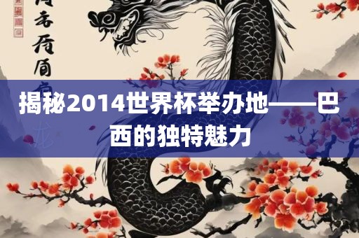揭秘2014世界杯举办地——巴西的独特魅力