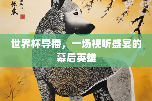 世界杯导播，一场视听盛宴的幕后英雄