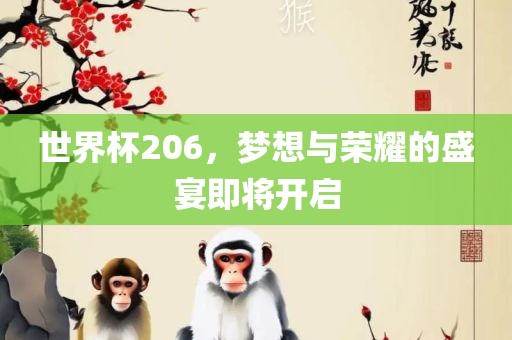 世界杯206，梦想与荣耀的盛宴即将开启