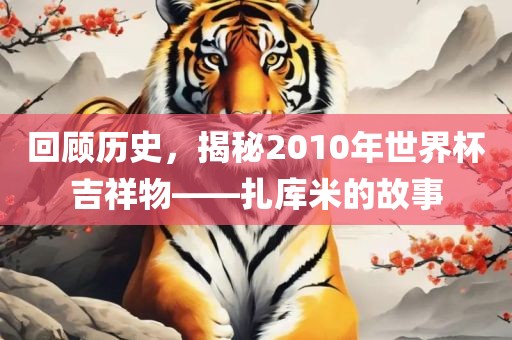 回顾历史，揭秘2010年世界杯吉祥物——扎库米的故事江门市永晋源无纺布有限公司