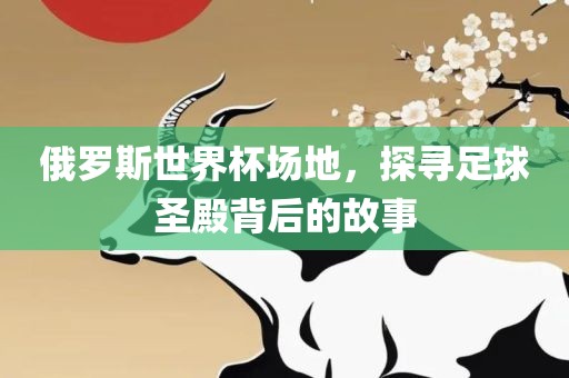 俄罗斯世界杯场地，探寻足球圣殿背后的故事