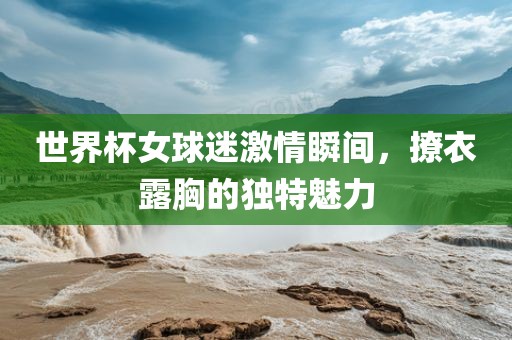 世界杯女球迷激情瞬间，撩衣露胸的独特魅力