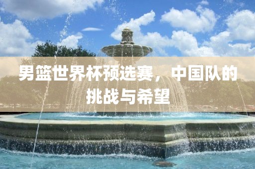 男篮世界杯预选赛，中国队的挑战与希望