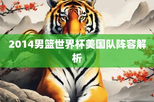 2014男篮世界杯美国队阵容解析
