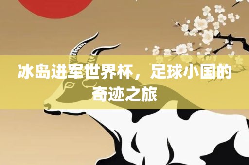 冰岛进军世界杯，足球小国的奇迹之旅