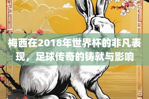 梅西在2018年世界杯的非凡表现，足球传奇的铸就与影响江门市永晋源无纺布有限公司