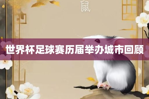 世界杯足球赛历届举办城市回顾