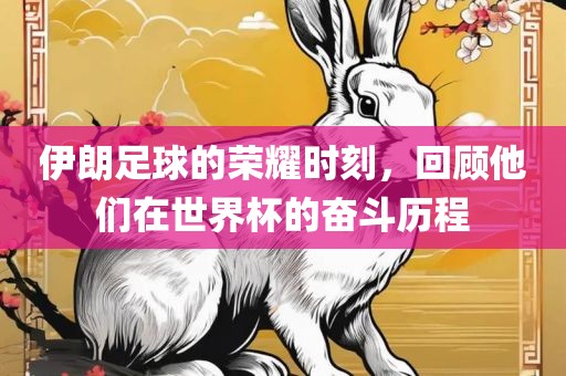 伊朗足球的荣耀时刻，回顾他们在世界杯的奋斗历程