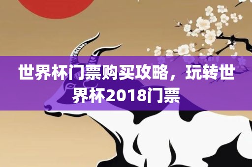 世界杯门票购买攻略，玩转世界杯2018门票江门市永晋源无纺布有限公司
