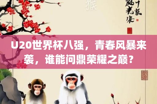 U20世界杯八强，青春风暴来袭，谁能问鼎荣耀之巅？
