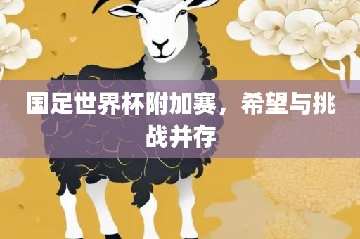 国足世界杯附加赛，希望与挑战并存