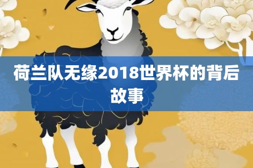 荷兰队无缘2018世界杯的背后故事江门市永晋源无纺布有限公司